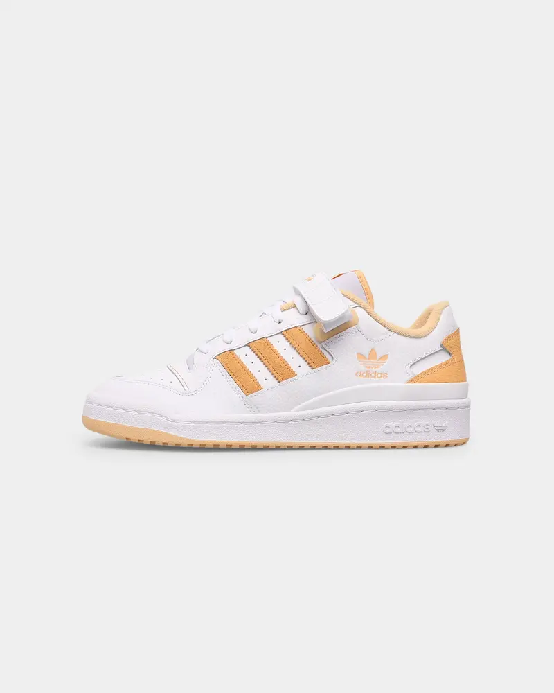 Adidas Forum Low Cloud White/Pulse Amber/Orange Rush 1