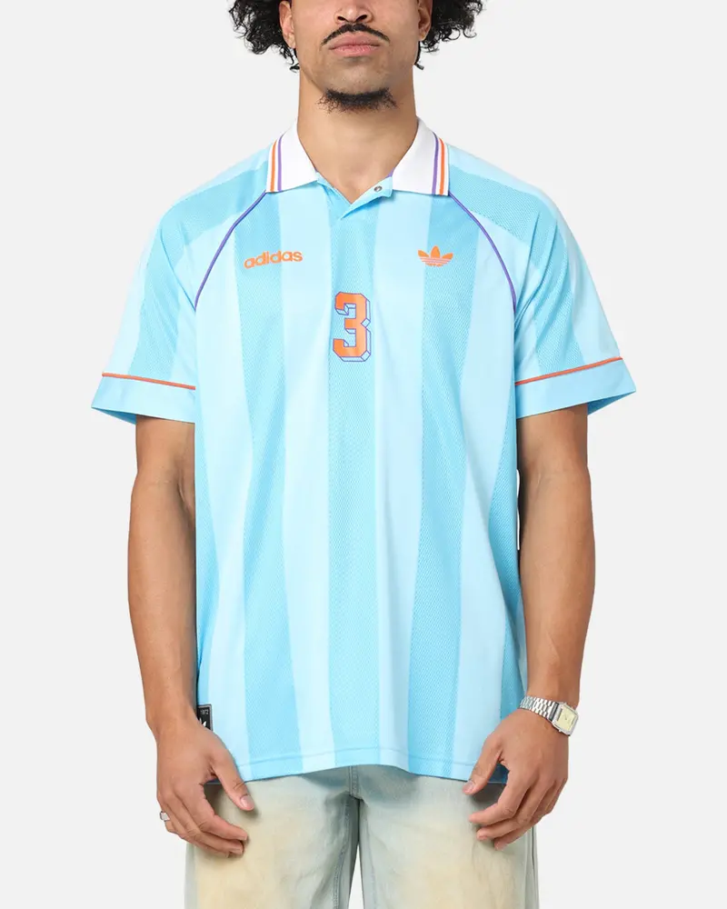 Adidas Jacquard Jersey Cyan 1