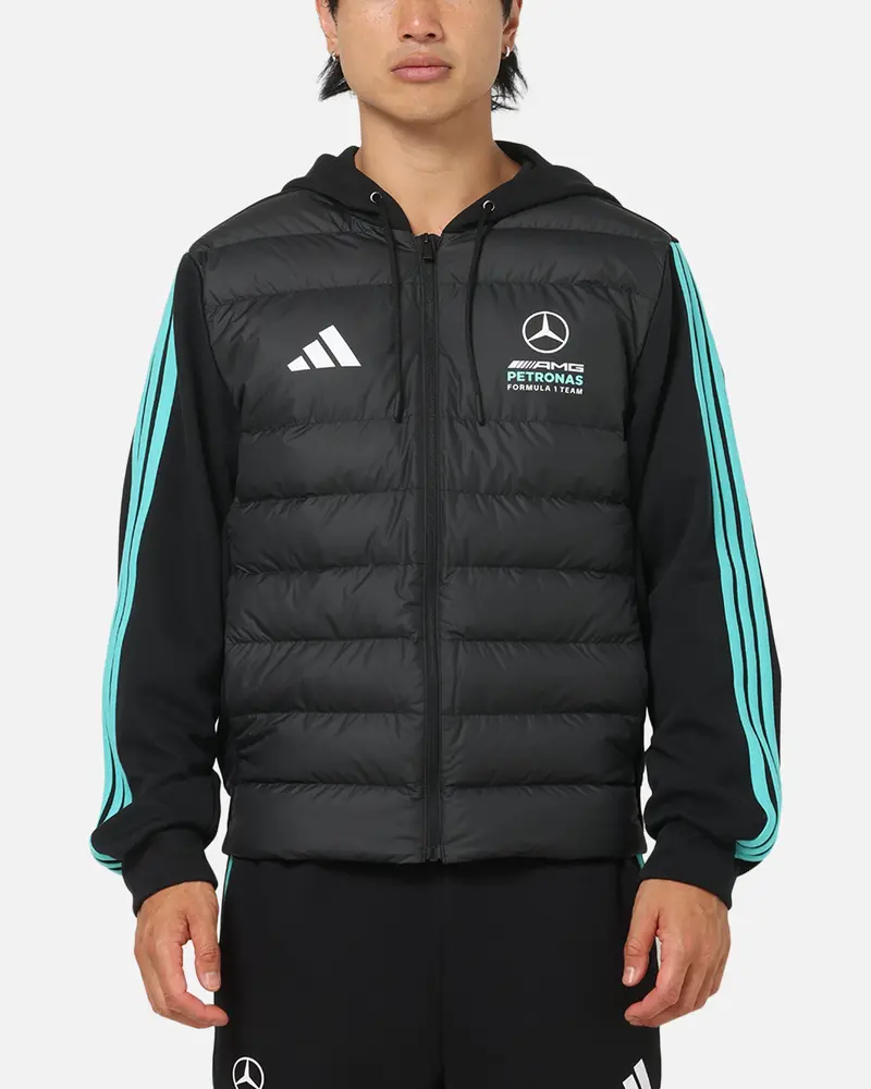 Adidas Mercedes-Amg Petronas Formula 1 Team Dna Puffer Jacket Black 1