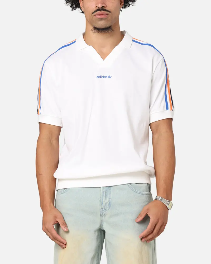 Adidas Polo T-Shirt White 1