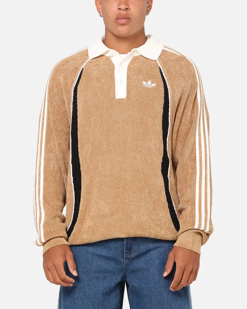 Adidas Retro Remix Teamgeist Long Sleeve Polo Cardboard 1