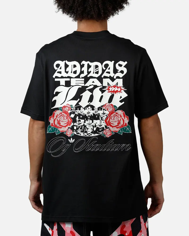 Adidas Team T-Shirt Black/Red 1