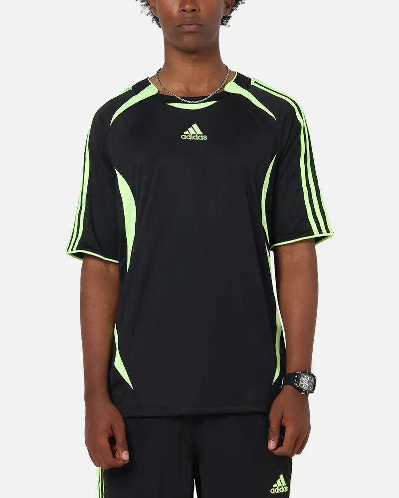 Adidas Teamgeist Adicolor T-Shirt Black/Green 1