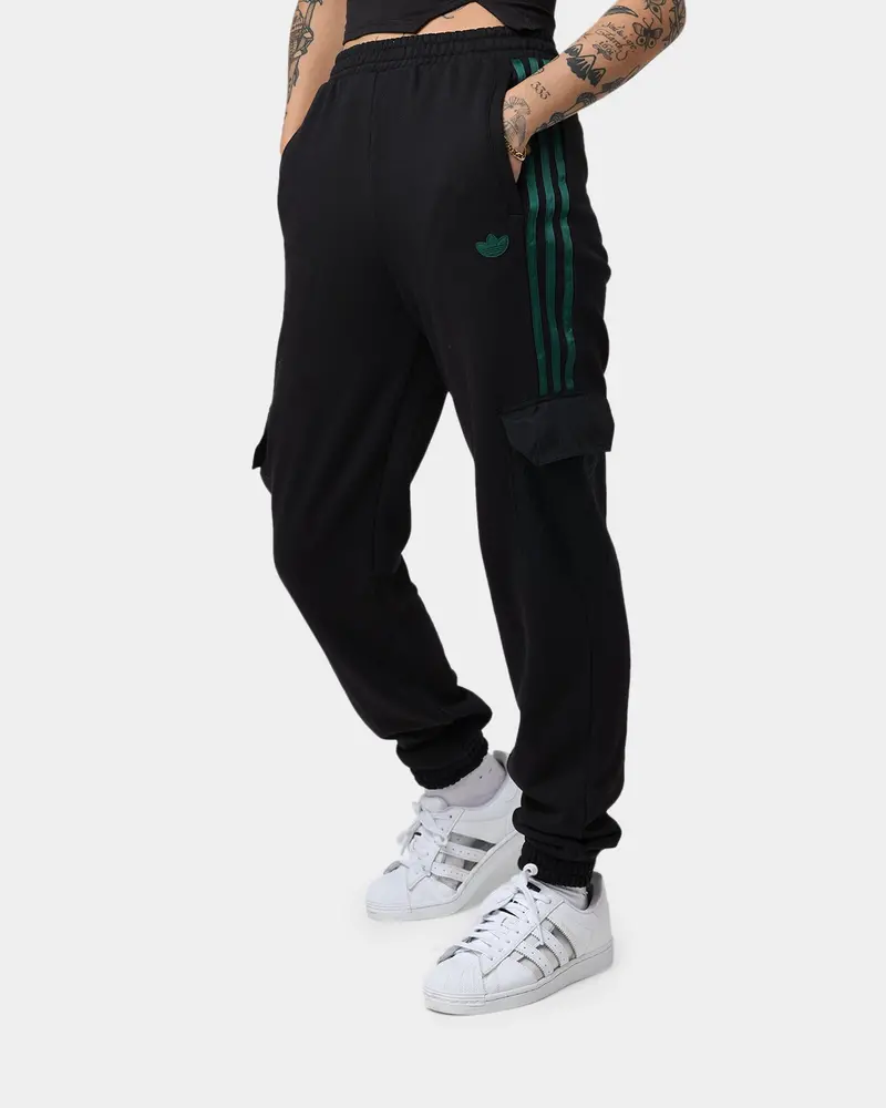 Adidas Women's Cargo Pants Black 1