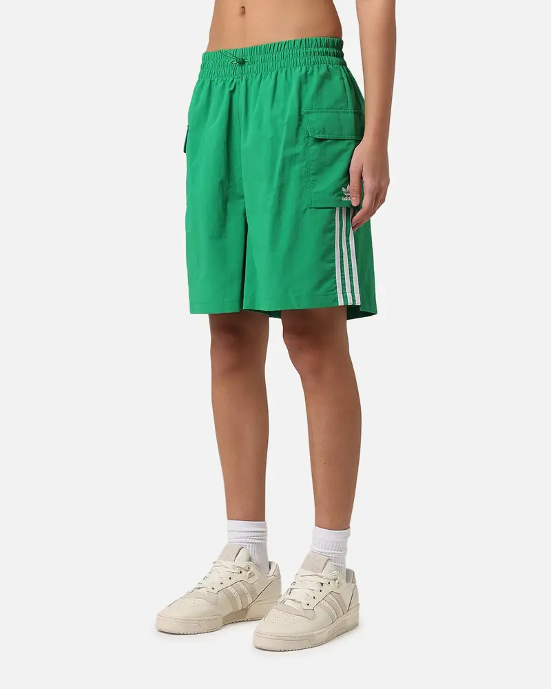 Adidas Women's Cargo Shorts Green 1