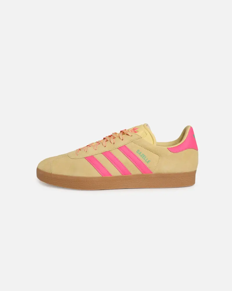 Adidas Women's Gazelle Yellow 1