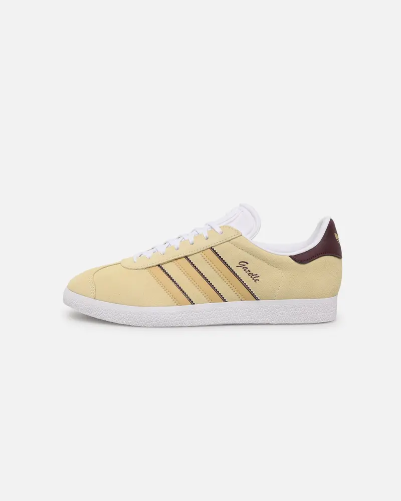 Adidas Women's Gazelle Yellow 1