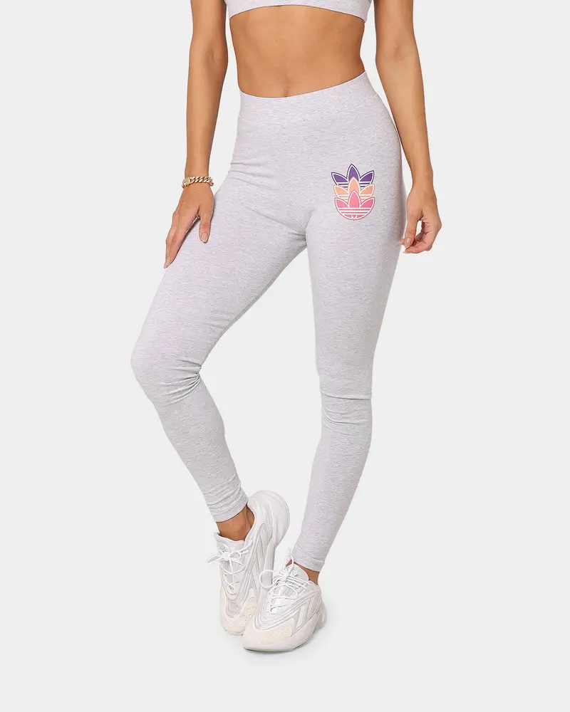 Adidas Women's Logo Play Leggings Light Marle 1