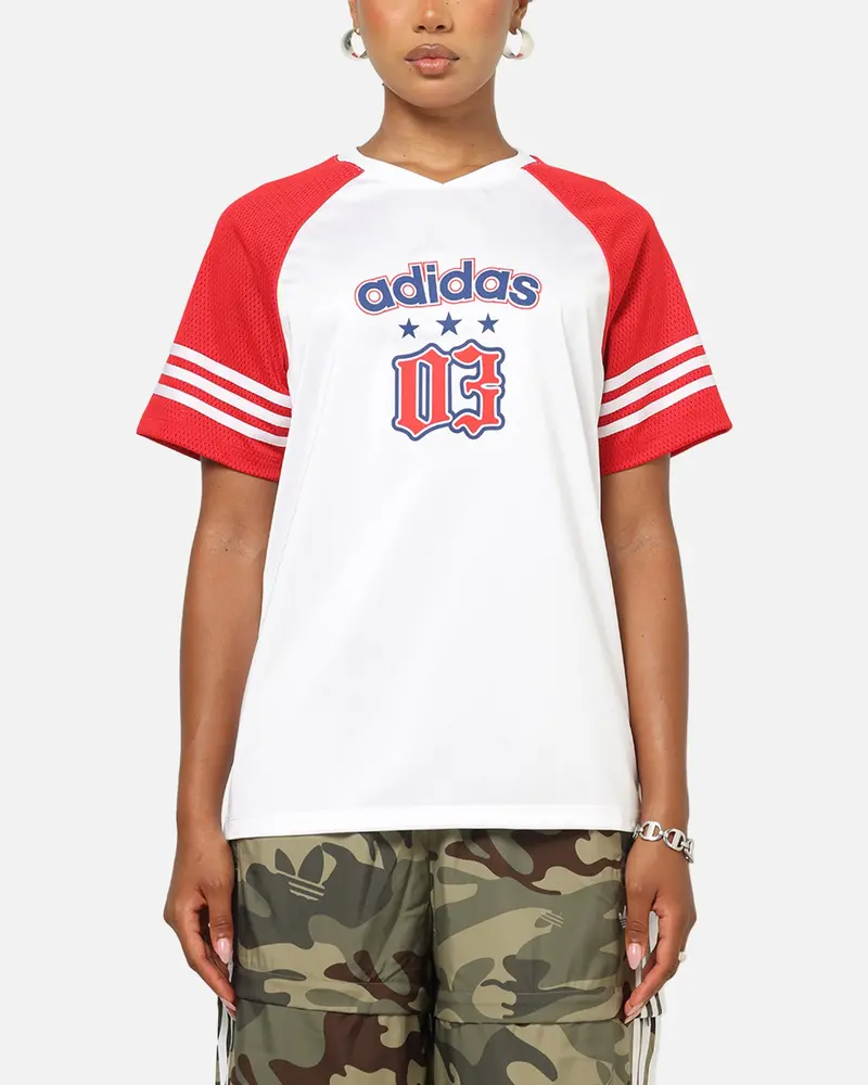 Adidas Women's Originals Jersey White 1