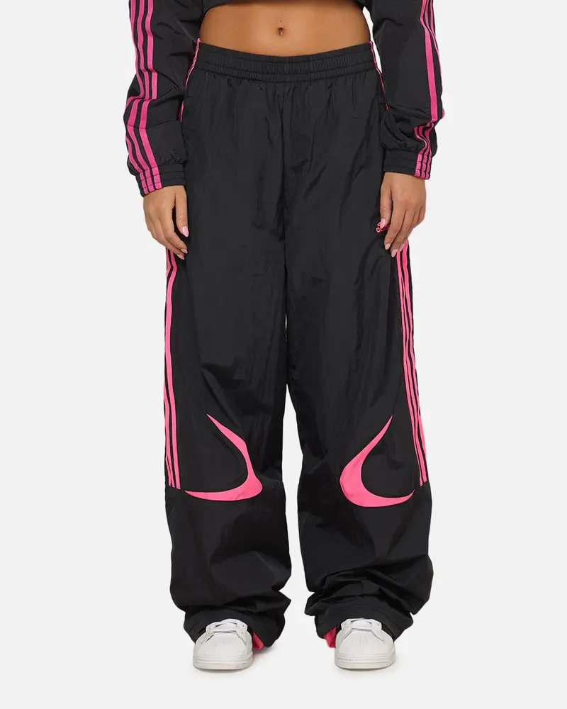 Adidas Women's Teamgeist Track Pants Black/Pink 1