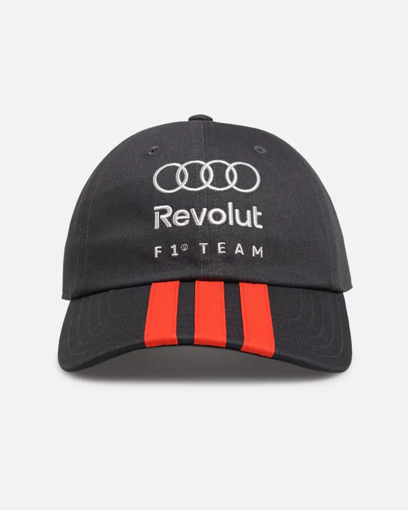 Adidas X Audi Revolut Dna 3-Stripes Strapback Cap Black 1