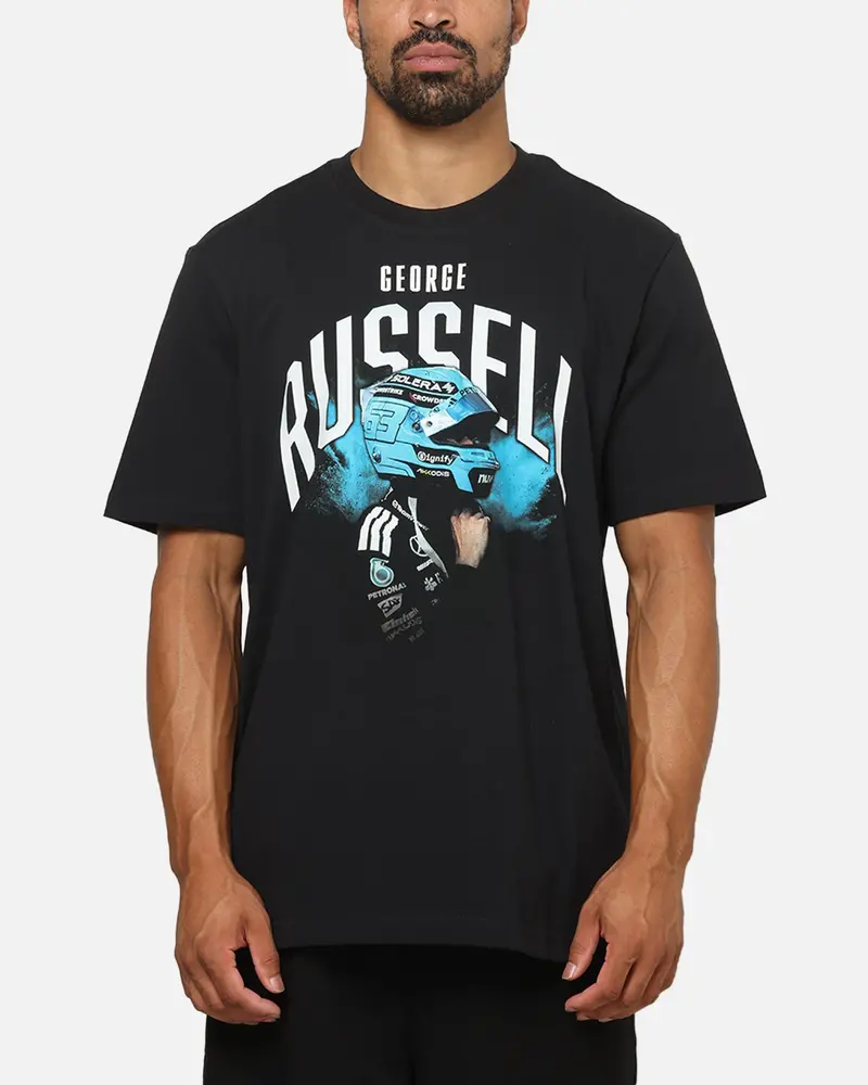 Adidas X Mercedes - Amg Petronas Formula 1 Team George Russell Graphic T-Shirt Black 1
