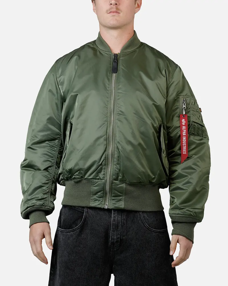 Alpha Industries Alpha Ma-1 Flight Jacket Sage 1