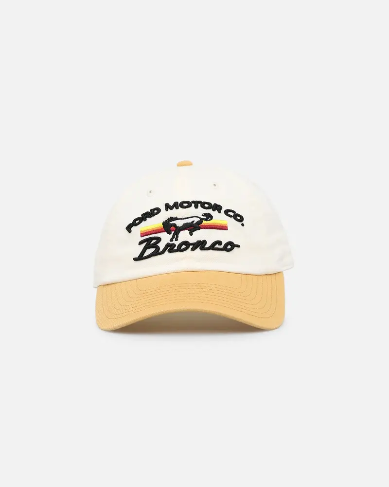 American Needle Ballpark Strapback Ivory/Amber 1