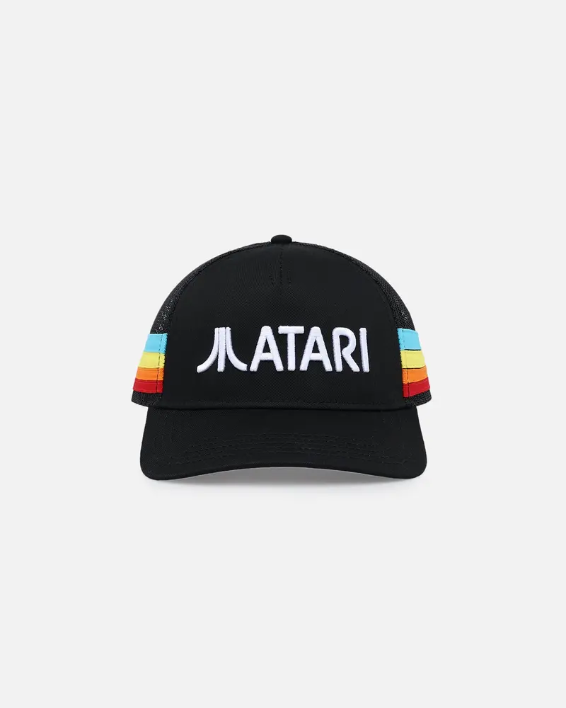 American Needle Hotfoot Trucker Snapback Black 1