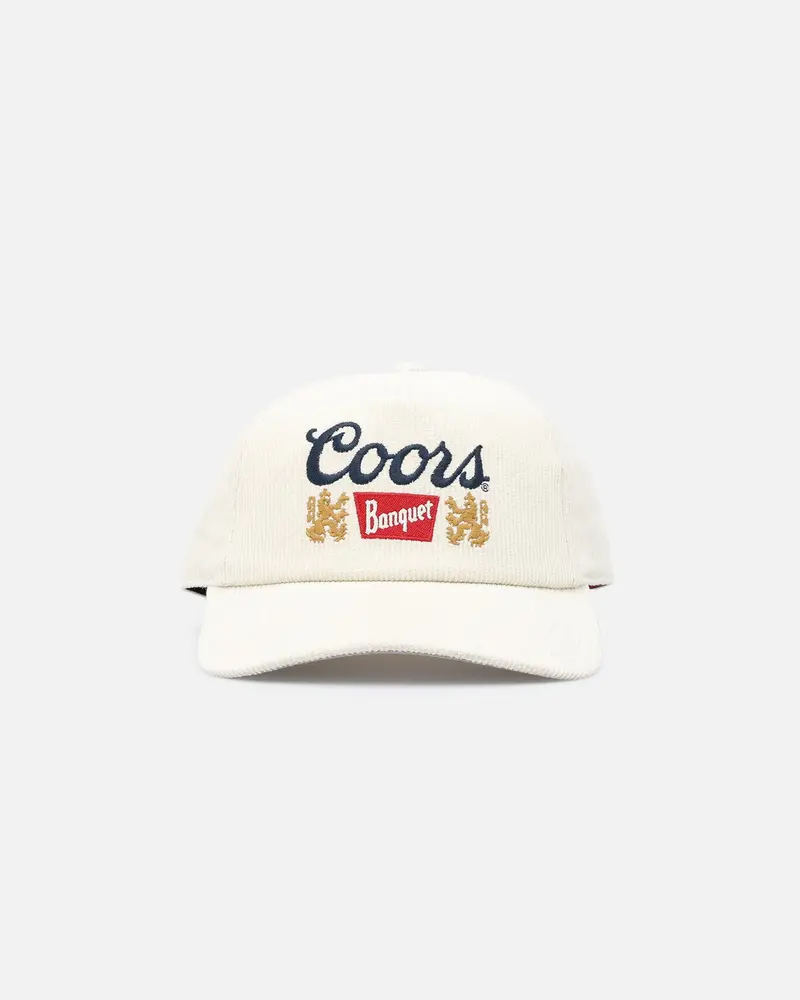 American Needle Roscoe Corduroy Snapback Ivory 1
