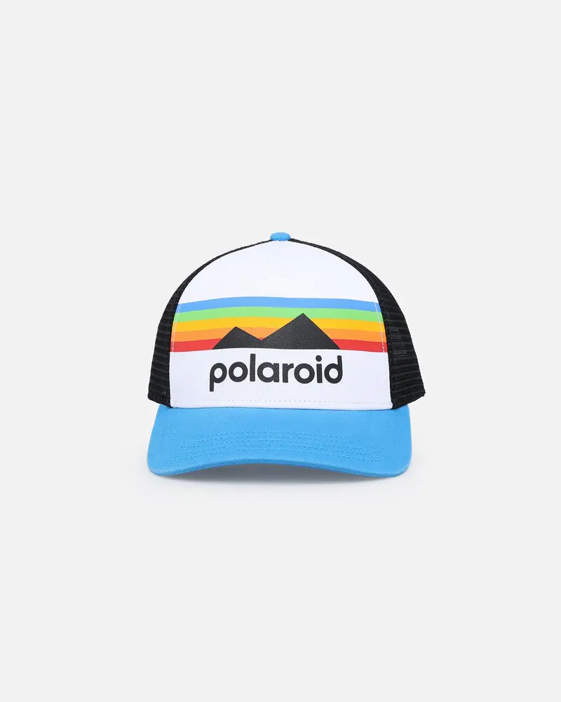 American Needle Sinclair Trucker Snapback Black/White/Blue 1