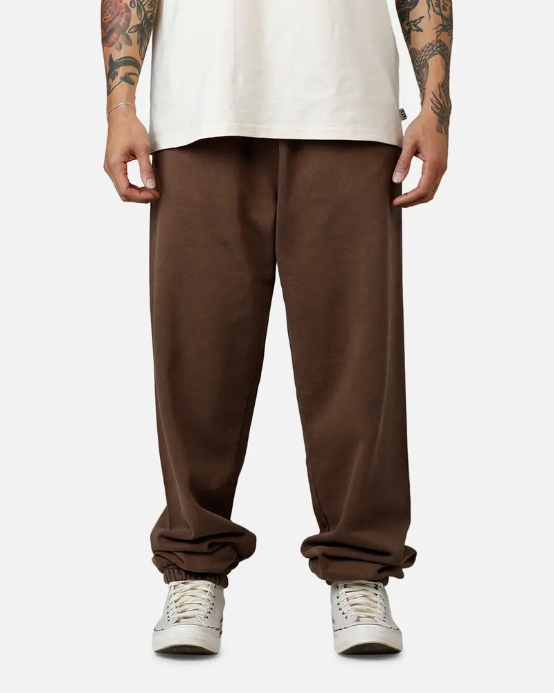 American Thrift Jogger Pants Washed Brown 1