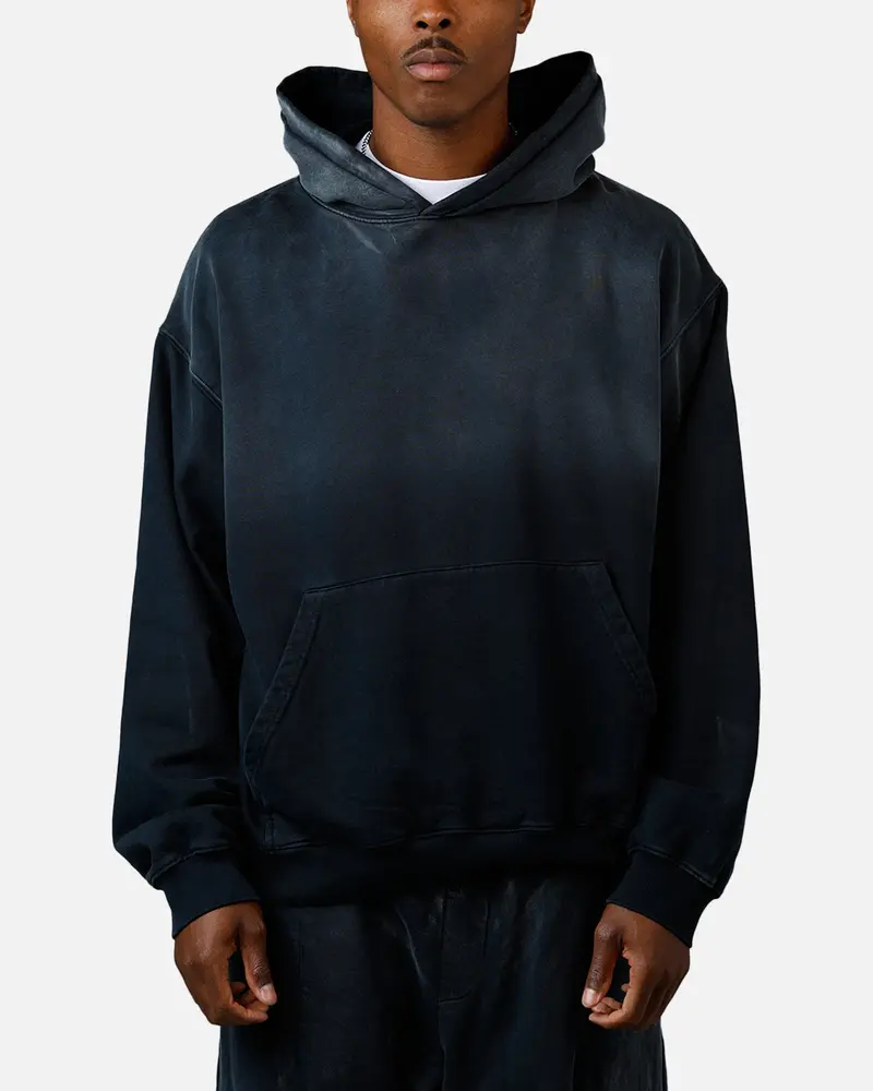 American Thrift Pullover Hoodie Washed Black 1