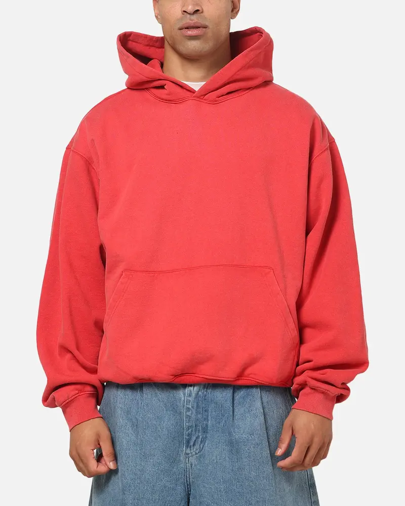 American Thrift Pullover Hoodie Washed Red 1