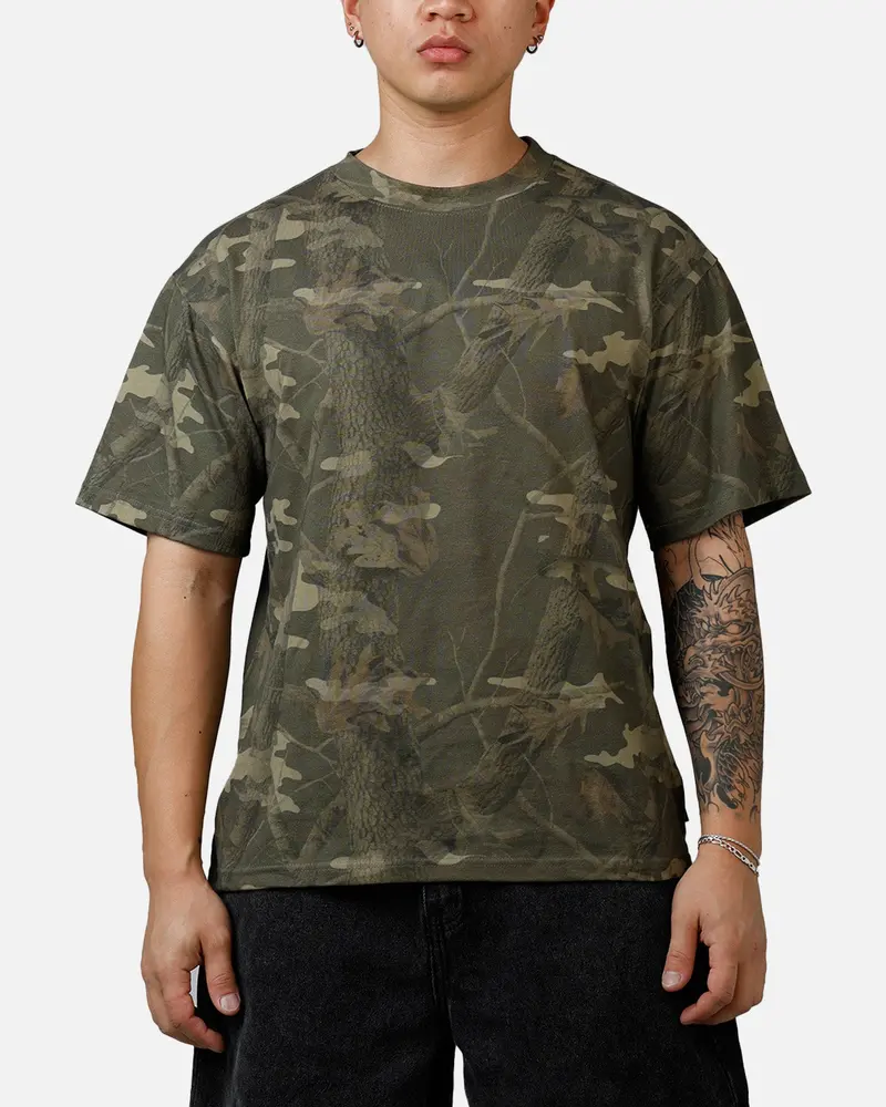 American Thrift Short Sleeve T-Shirt Camo 1