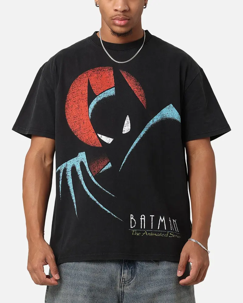 American Thrift X Dc 1993 Batman Heavy T-Shirt Vintage Black 1