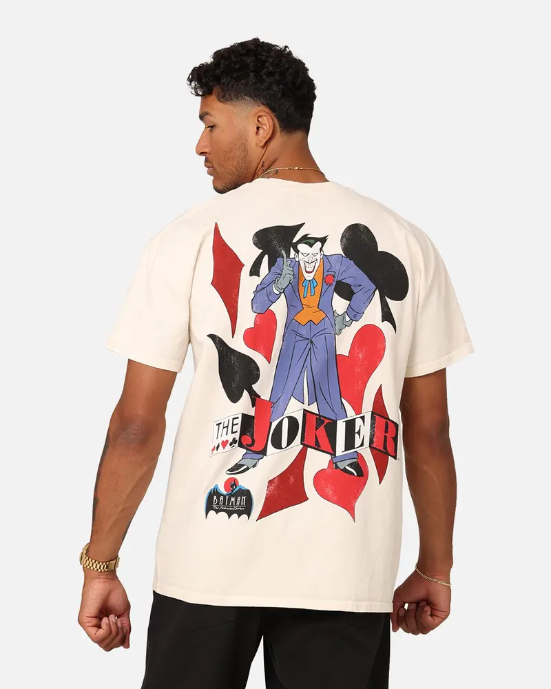 American Thrift X Dc Batman The Joker 93 Heavyweight Vintage T-Shirt Off White 1