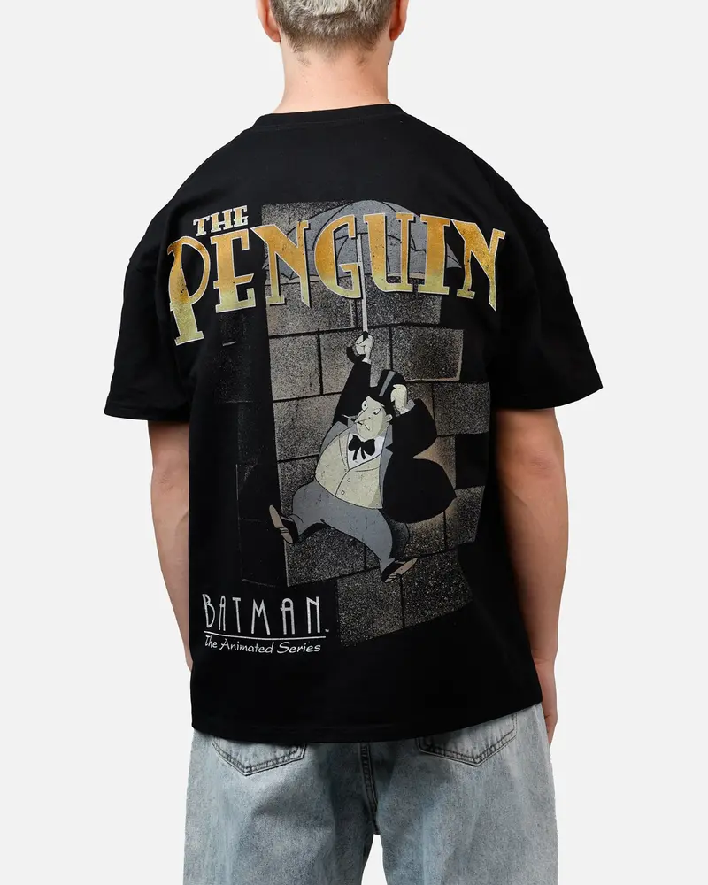 American Thrift X Dc The Penguin Heavy T-Shirt Black 1