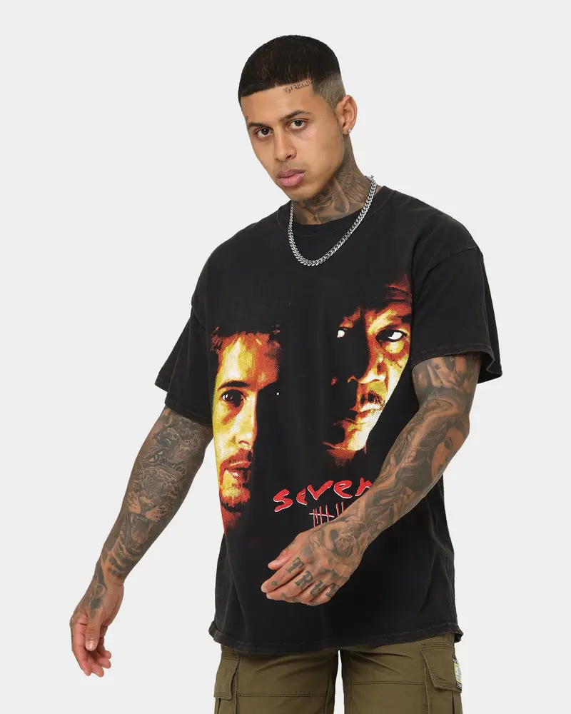 American Thrift X Seven Seven Vintage T-Shirt Black Wash 1