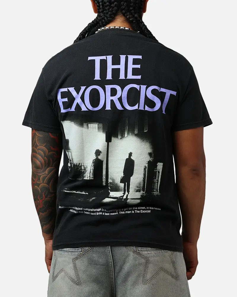 American Thrift X The Exorcist Exorcist Poster T-Shirt Black Wash 1