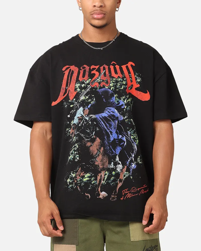 American Thrift X The Lord Of The Rings Nazgul Heavy Vintage T-Shirt Black 1