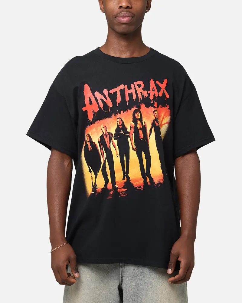 Anthrax Coney Island T-Shirt Black 1