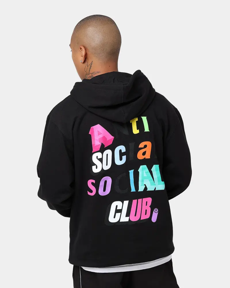 Anti Social Social Club The Real Me Hoodie Black 1