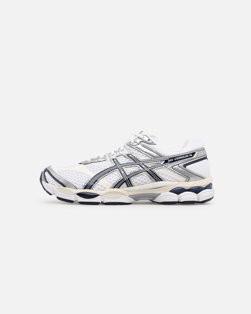 Asics Gel-Cumulus 16 White/Navy 1
