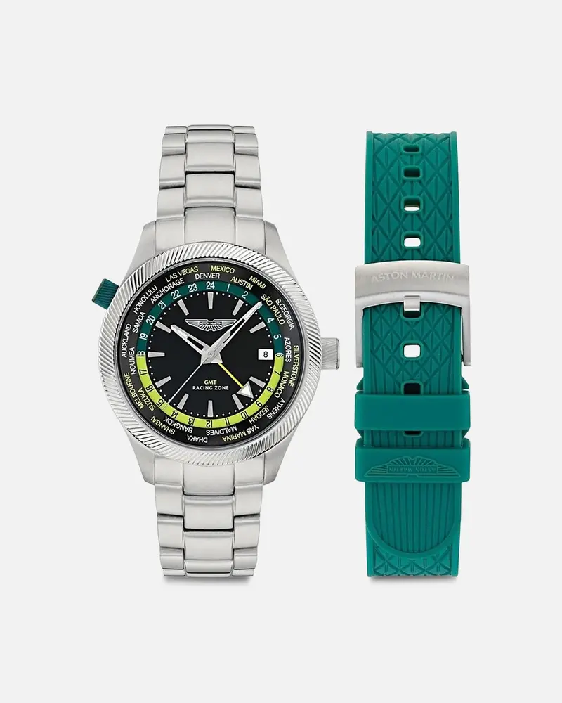 Aston Martin Grz Gmt Watch Black 1
