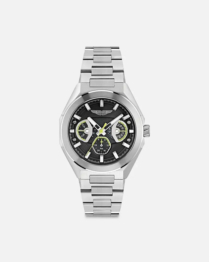 Aston Martin Tks Bracelet Watch Silver/Black 1