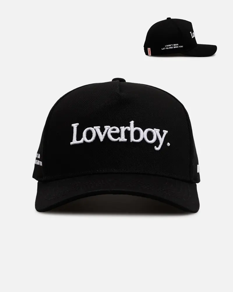 Aug11 Loverboy Snapback Black/White 1