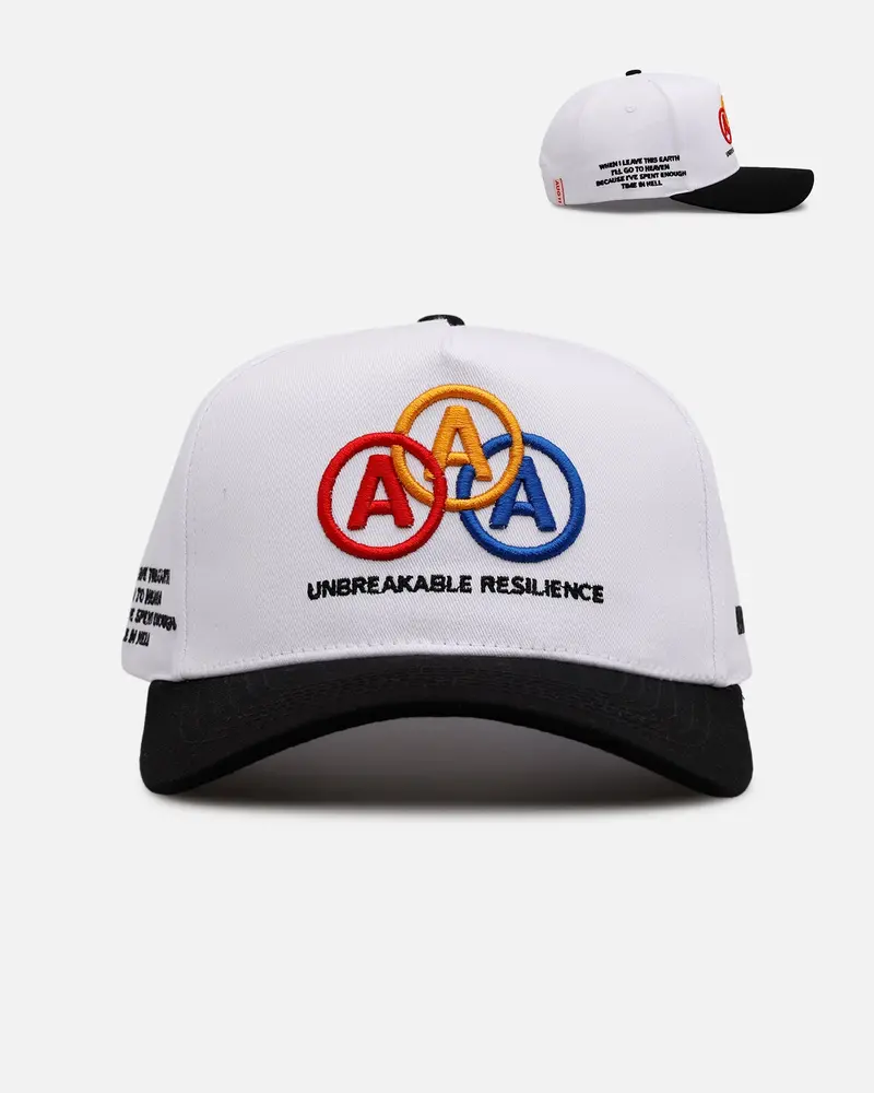 Aug11 Primary Snapback White/Black 1