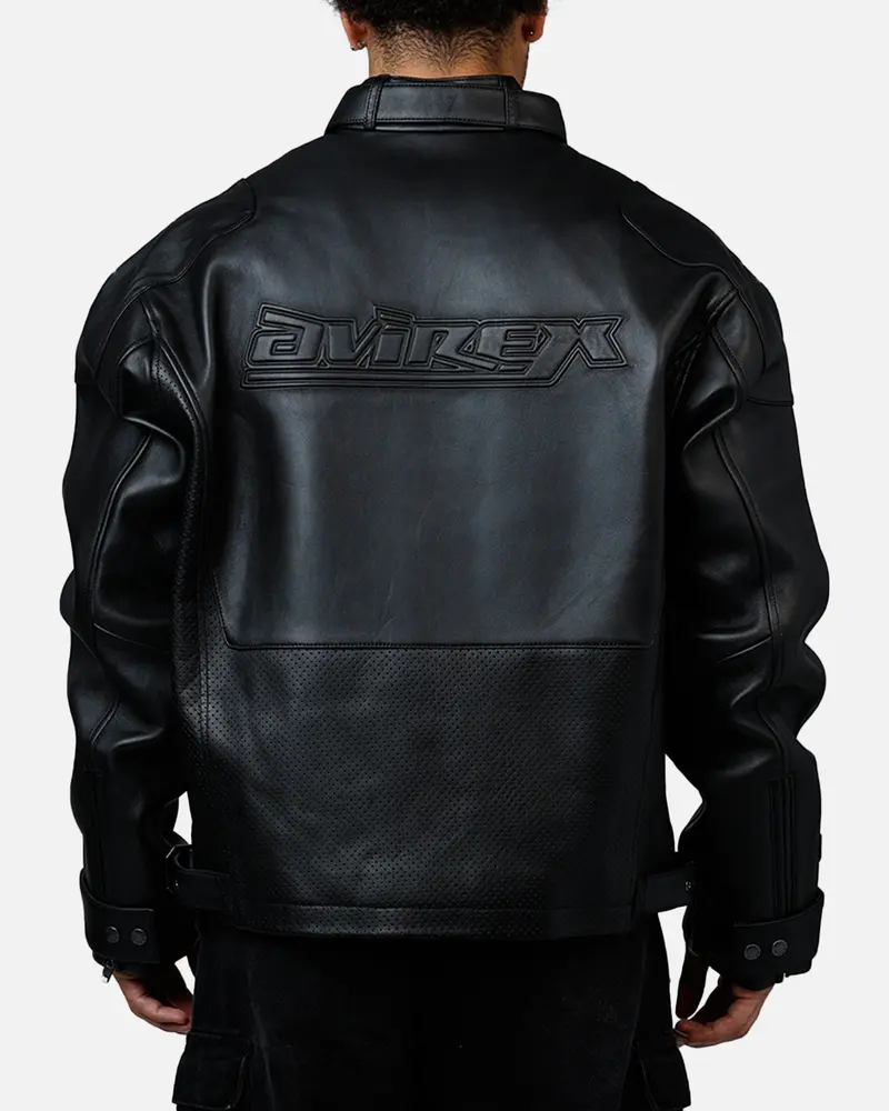 Avirex Black-Out Racing Jacket Black/Black 1