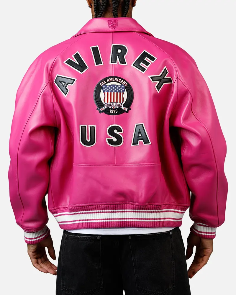 Avirex Icon Jacket Berry 1