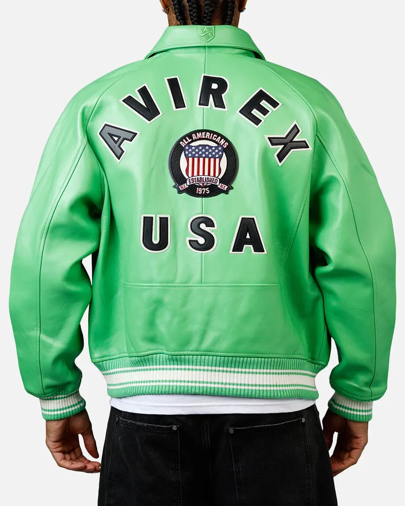 Avirex Icon Jacket Lime 1