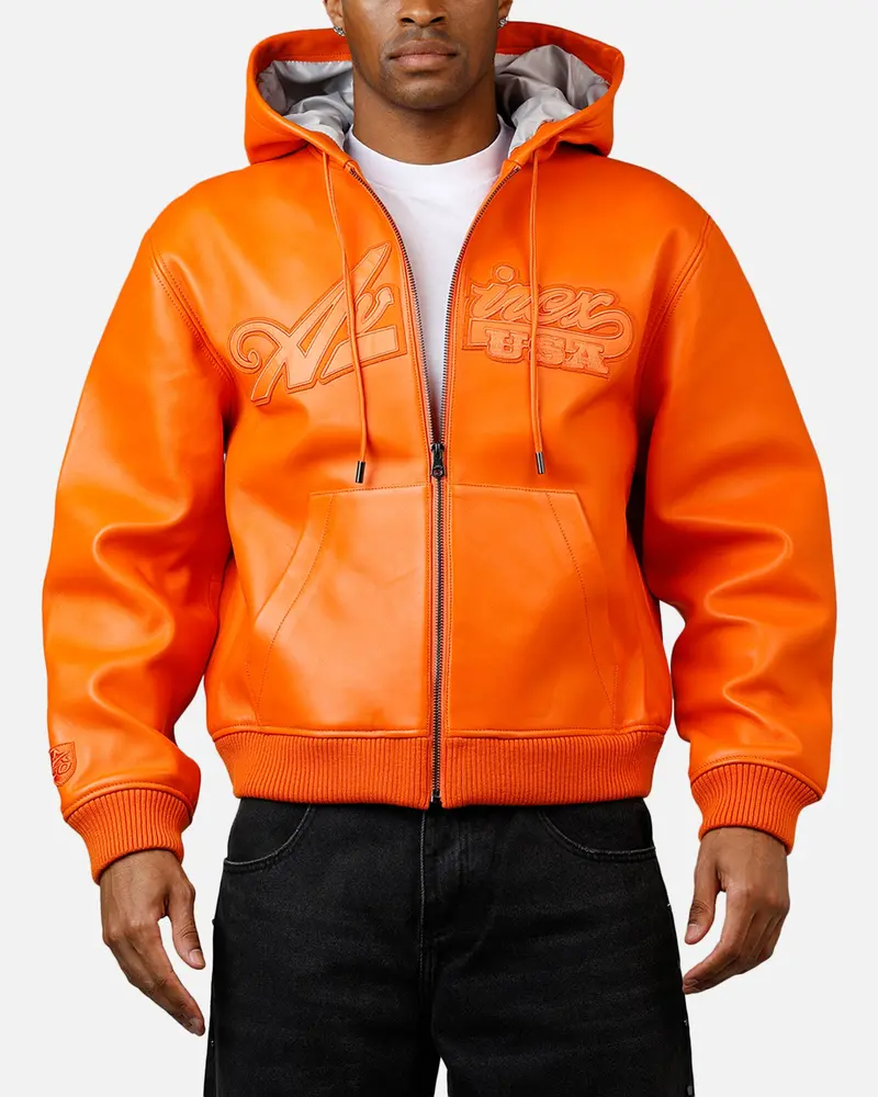 Avirex Napa Hoodie Orange 1
