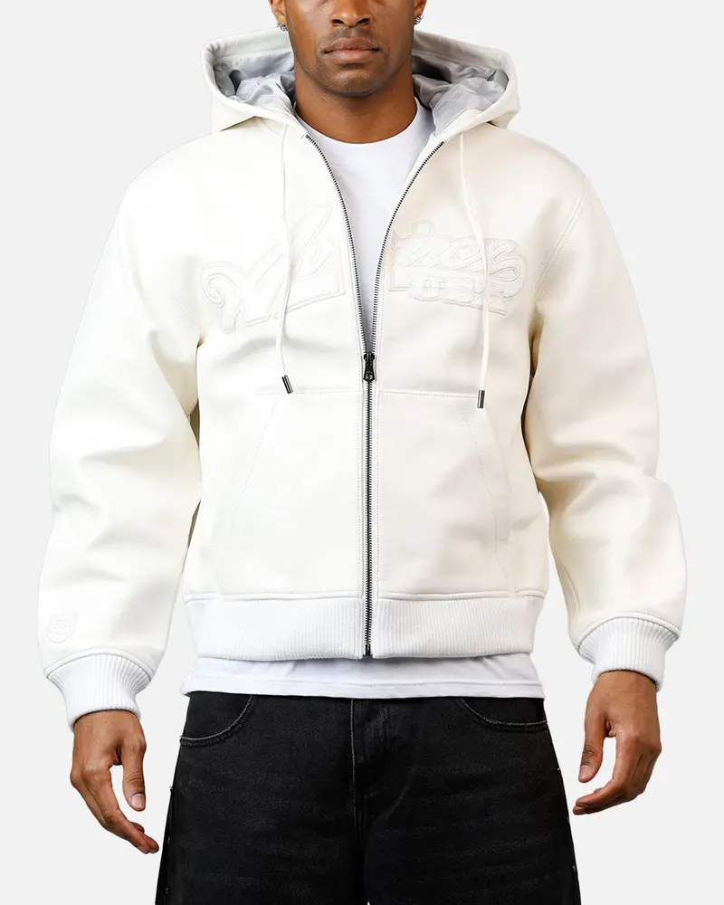Avirex Napa Hoodie White 1