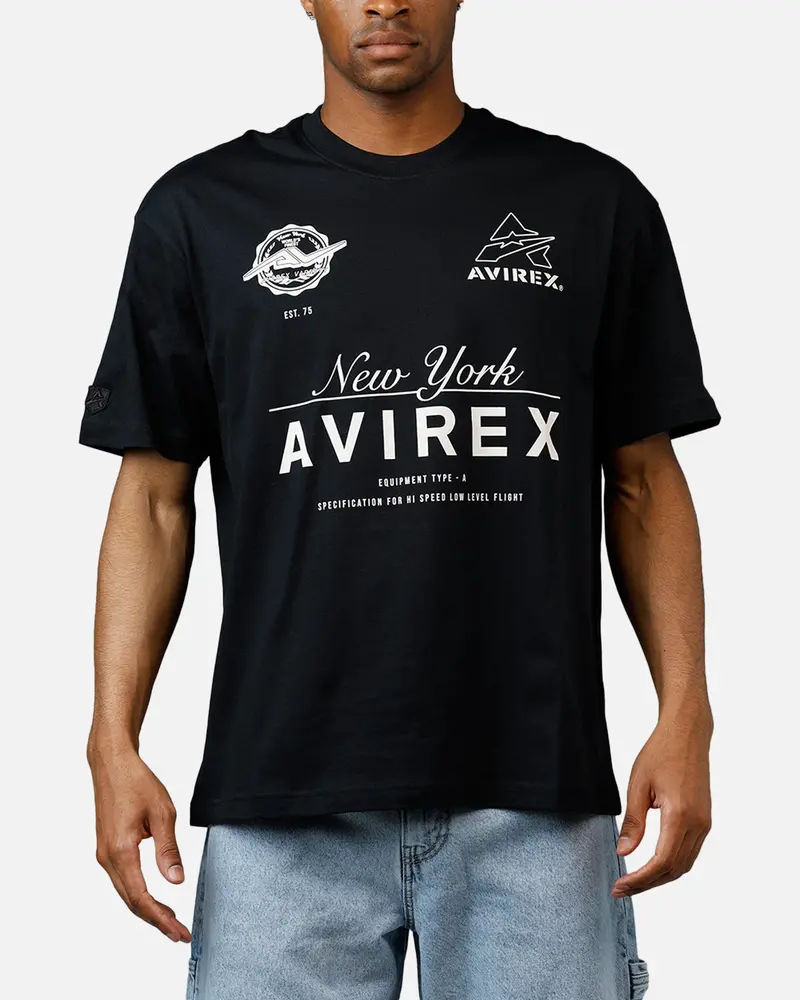 Avirex Team Avirex T-Shirt Black 1