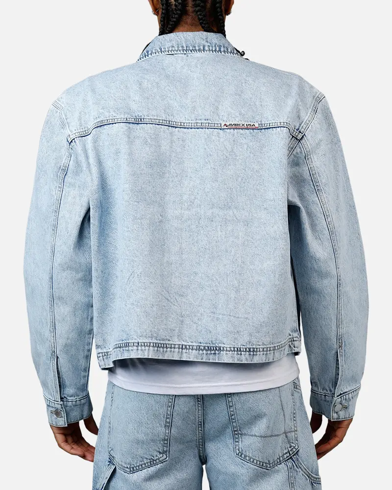 Avirex Utility Jacket Medium Indigo 2