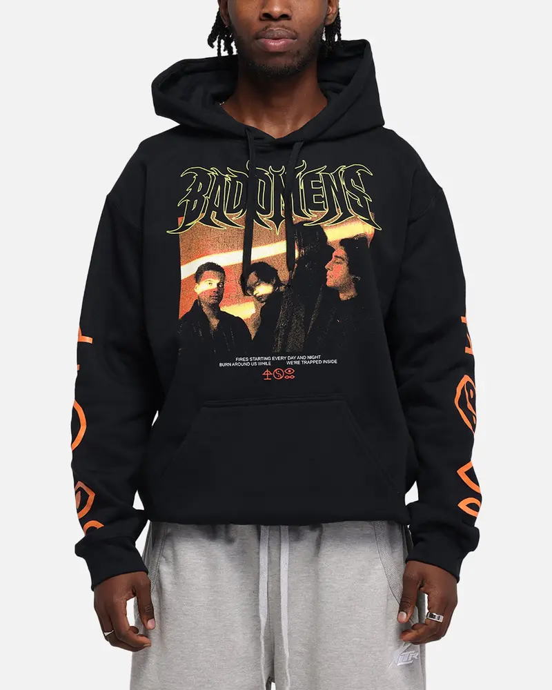 Bad Omens Fire Starting Hoodie Pepper 1