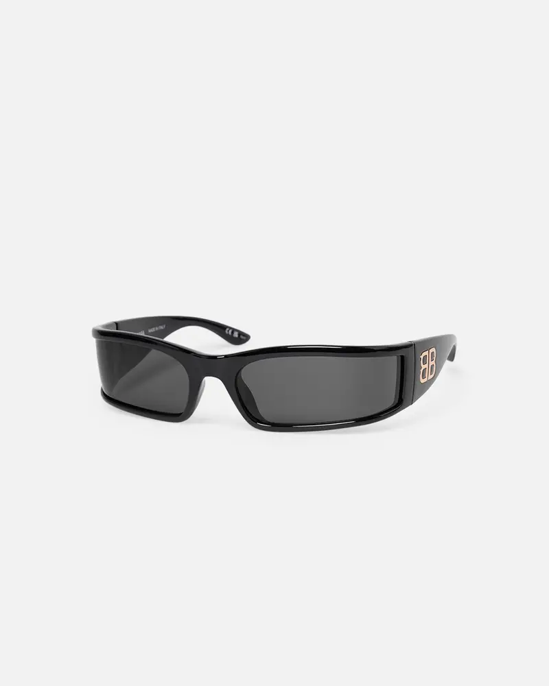 Balenciaga Bb0458s Sunglasses Black 1