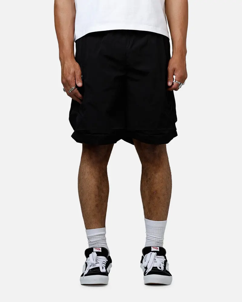 Banx Signature Cargo Shorts Black 1