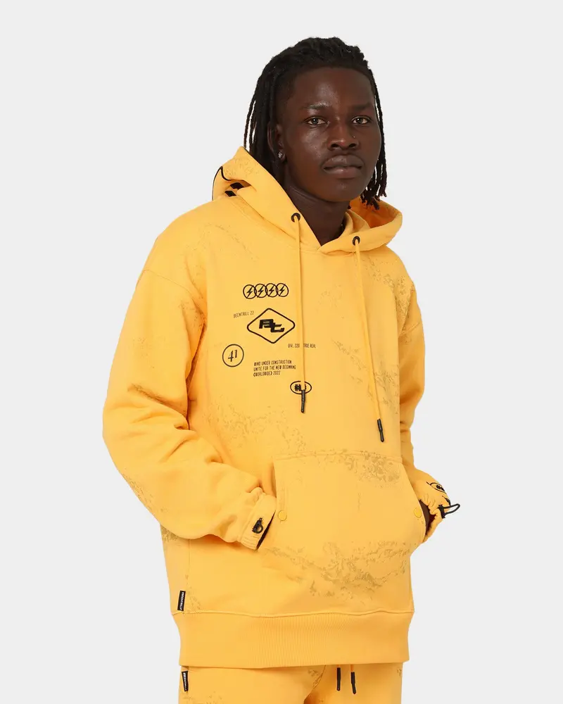 Beentrill Circuitry Hoodie Yellow 1