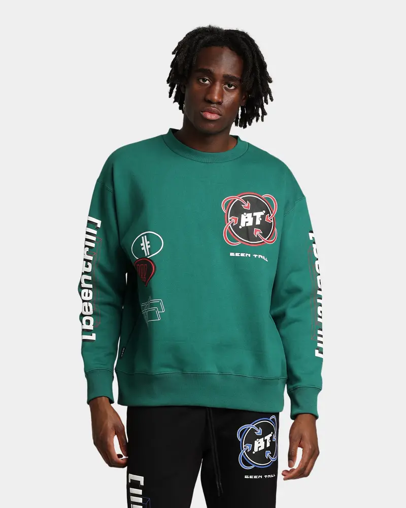 Beentrill Industries Crewneck Forest Green 1